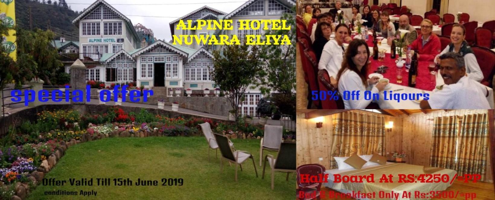 Alpine Hotel Nuwara Eliya Bagian luar foto